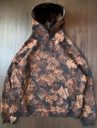 Custom Bleach Camo Hoodie